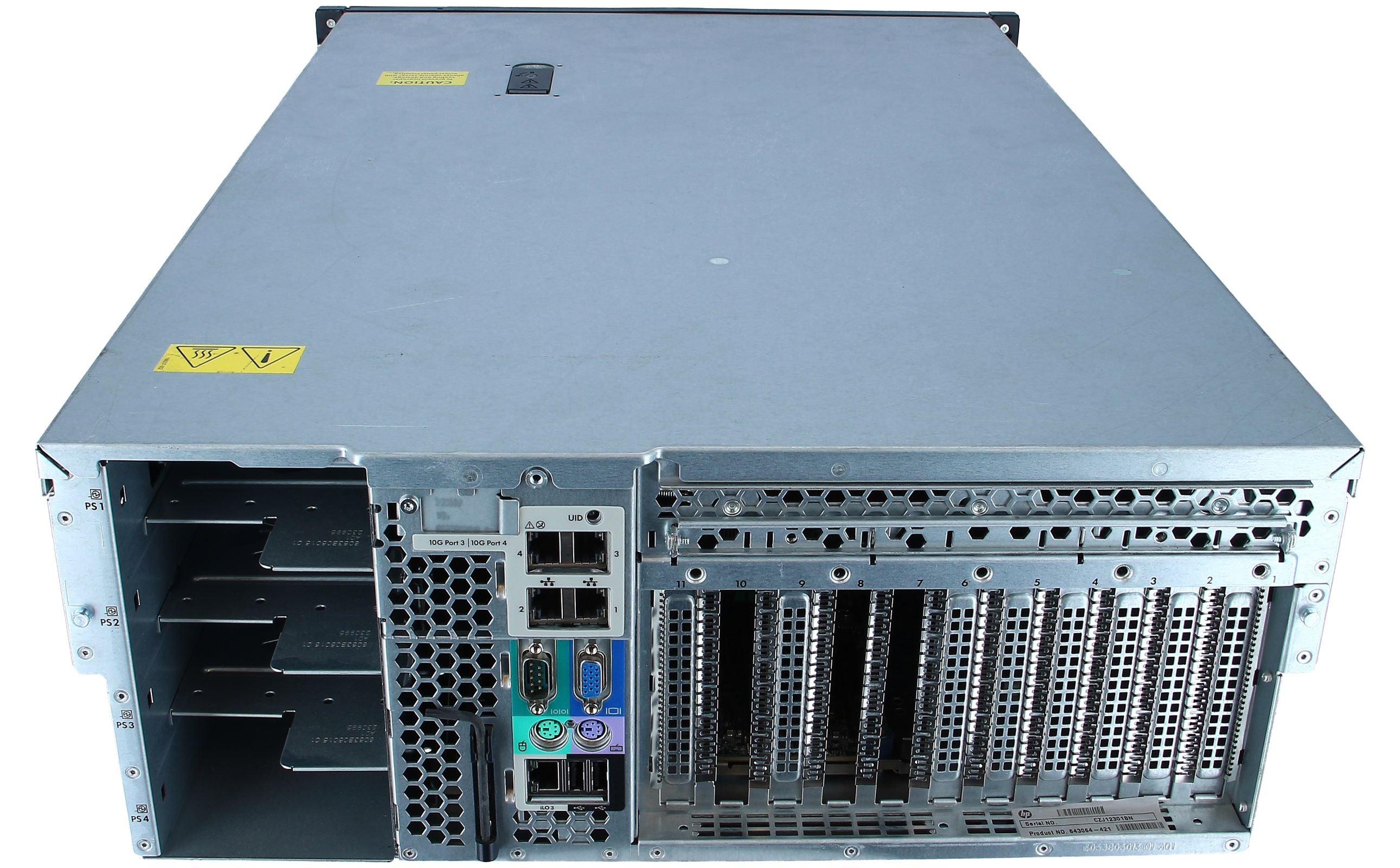 HP Proliant DL580 G7 Server Rack 4U Refurbished | 4x Intel Xeon E7-2830 | Ram 64GB | HDD 2x 300GB SAS | ilo3 SmartArray P410i HP Proliant DL580 G7 Server Rack 4U Refurbished | 4x Intel Xeon E7-2830 | Ram 64GB | HDD 2x 300GB SAS | ilo3 SmartArray P410i